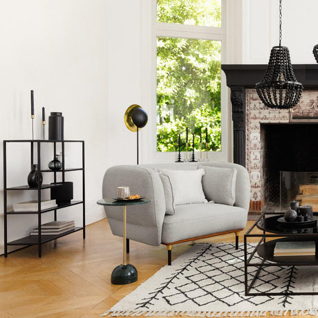 Raft Atmosphera Gota, 5 rânduri, 75x100 cm, Metal, Negru