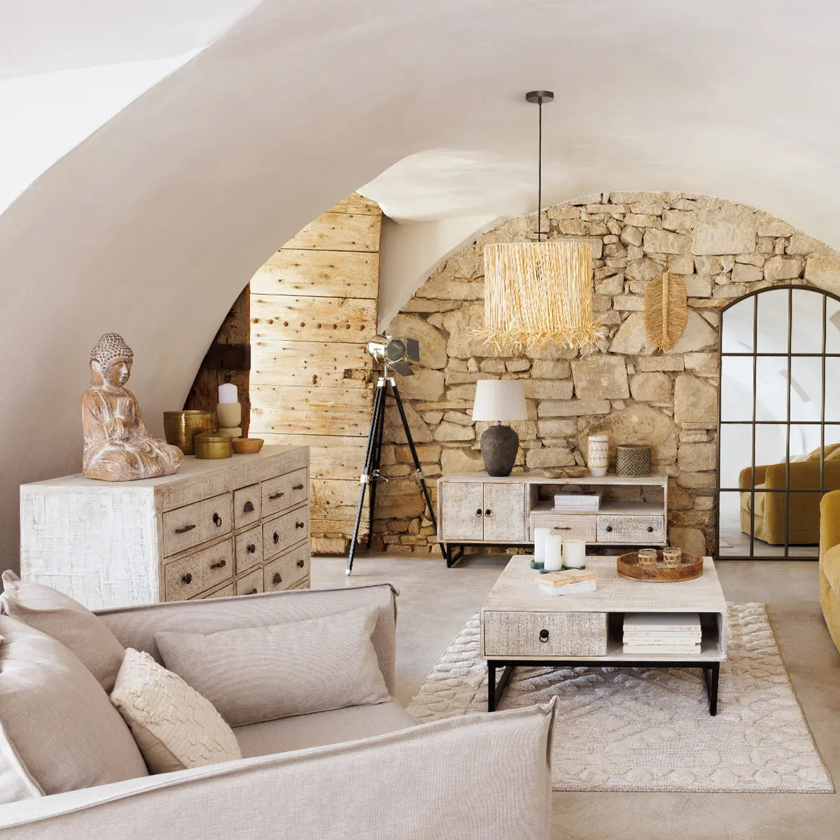 Fotoliu Atmosphera Odilon, bej