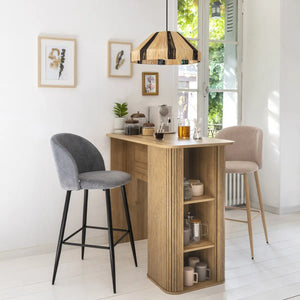 Scaun de bar cu atmosferă Celeste