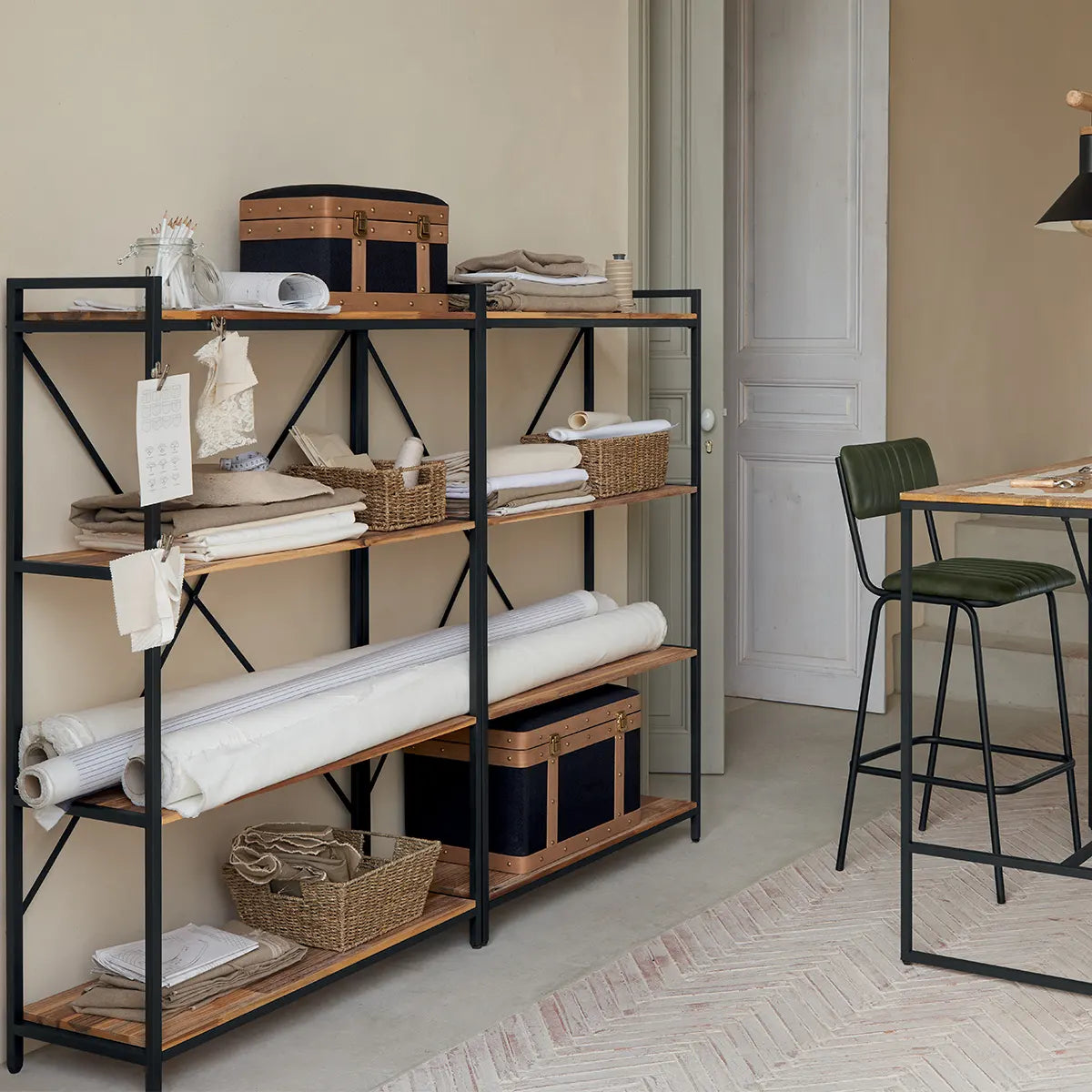 Set cutii de depozitare Atmosphera Norah, 39/44/51 cm