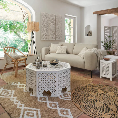 Lumânare parfumată Atmosphera Paola, parfumată, ghiveci de lemn, 150 g