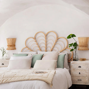 Lampă de perete Atmosphere Loa, 30 cm, Bambus