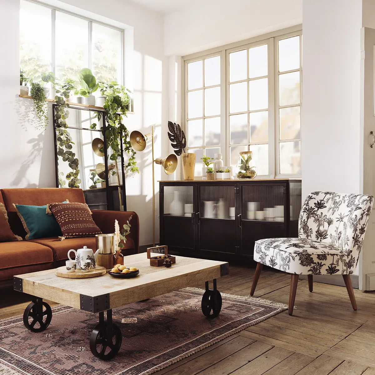 Terariu botanic cu atmosferă de plantă artificială, 19,5 cm