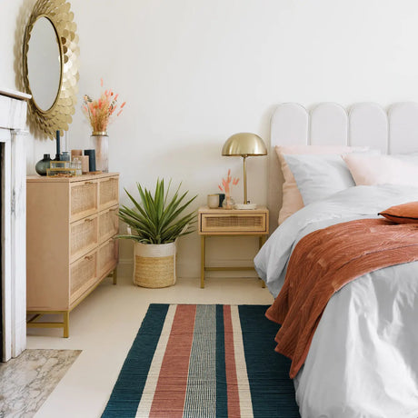 Lenjerie de pat Atmosphera Landiha, Percale, 260x240 cm