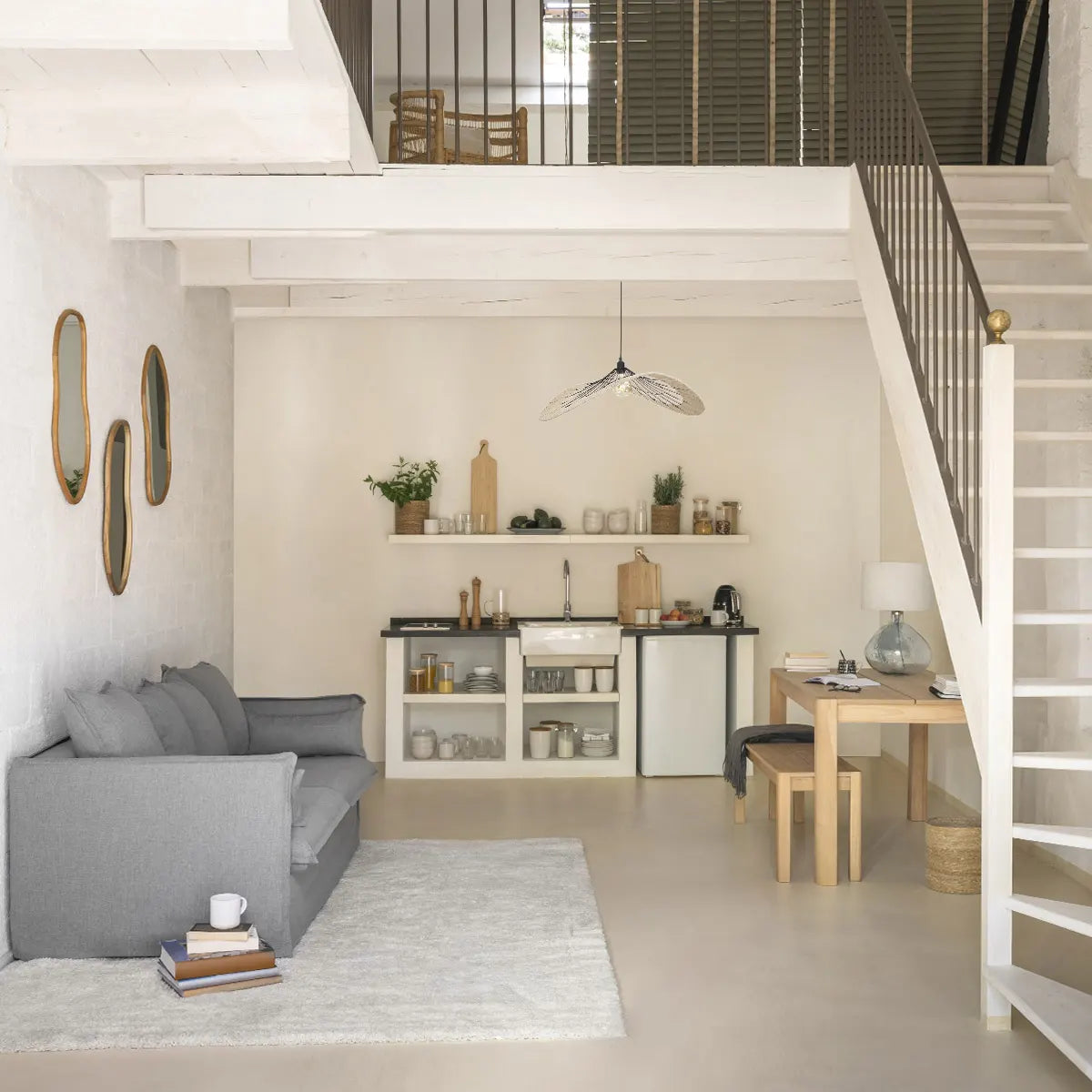 Oglindă Atmosphera Livia, 75x45 cm