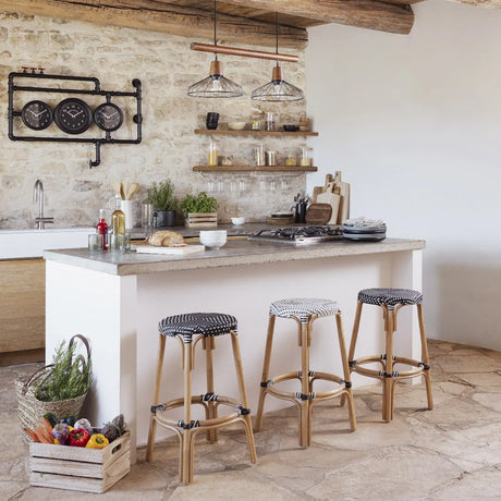 Scaun de bar atmosphera Trecia, Rattan