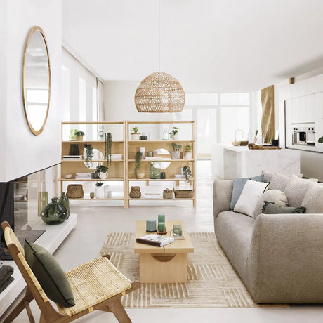 Masă de cafea Atmosphera Arden, 110x50 cm, Lemn