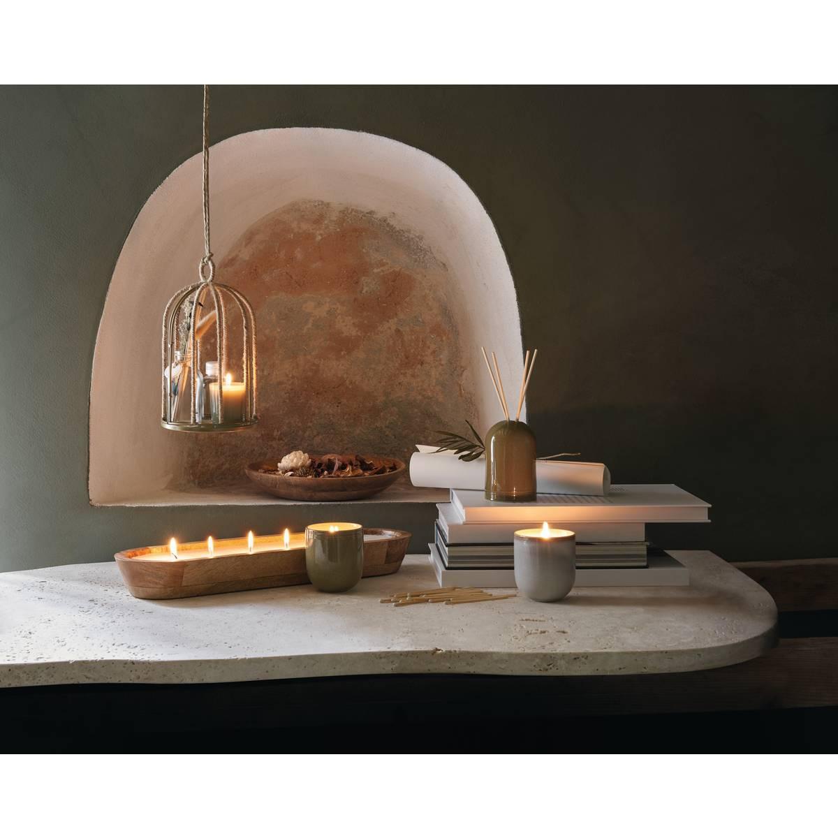Ароматна свещ atmosphera Paola, Tonka Bean, Ceramic, 195 g