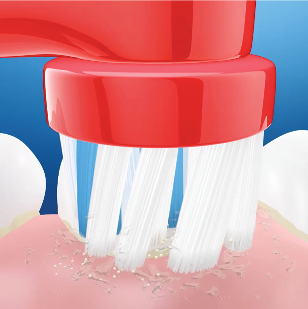 Periuță de dinți electrică Oral-B Vitality Star Wars, pentru copii, roșie