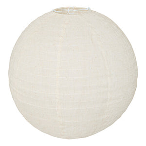 Лампион atmosphera Jordy, Ленен, Бял, Ø43 cm