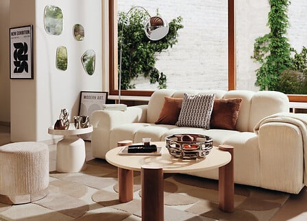 Canapea cu trei locuri Atmosphere Palma, 212x97x76 cm