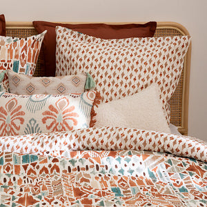 Lenjerie de pat Atmosphera Ikat, bumbac, 240x220 cm