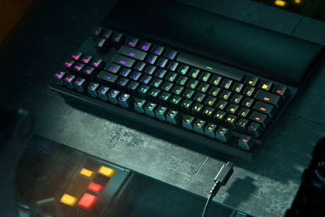 Tastatură Razer Huntsman V2 Tenkeyless1, switch-uri optice mov
