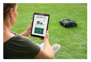 Mașină de tuns iarba robotizată Bosch Indego S 500, 18 V, 500 m2, Verde/Negru