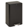 Кош за боклук 5five Delta, Метал, 50L, Черен