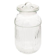 Стъклен буркан 5five Lizo, Прозрачен, 1.5L