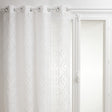Sama jacquard sheer curtains 140 x 240 cm white