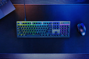 Tastatură de gaming Razer DeathStalker V2, switch-uri optice roșii, neagră