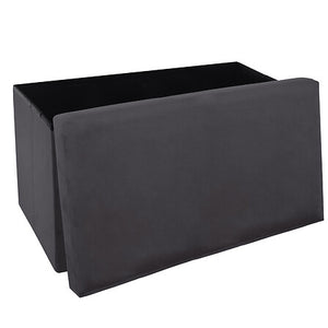 Bancă cu spațiu de depozitare Atmosphera Tess, Catifea, Pliabilă