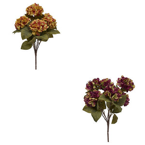 Buchet decorativ hortensii Atmosphere Fria, Asortate, 53 cm