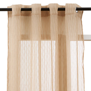 Sheer curtain Mila 140 x 240 cm linen beige