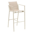 Bar armchair Oxyana clay