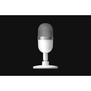 Microfon de gaming Razer Seiren Mini, alb