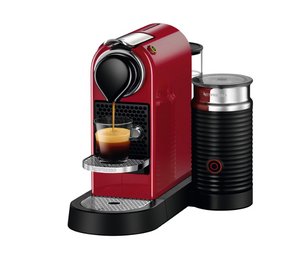 Espressor Krups Nespresso CitiZ&amp;Milk Red XN7605, 19 bar, 1260W, 1 l, Roșu