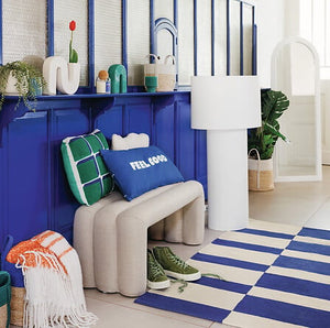 Pernă decorativă Atmosphera Good, 35x75 cm, Broderie