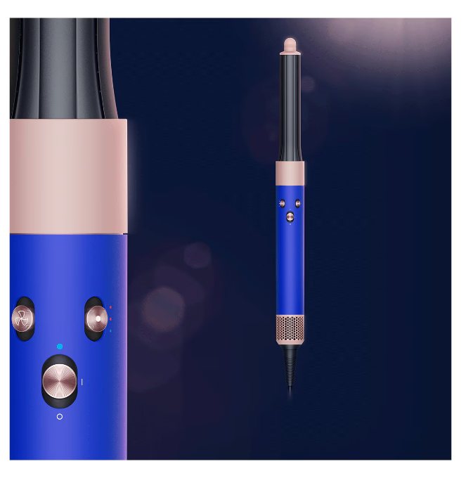 Uscător de păr Masha Dyson HS05 Airwrap Complete Long Albastru-Roșu Ediție Cadou