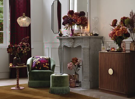 Atmosfera fotoliu Alanya, Chenille, Verde