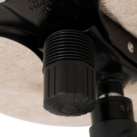 Fotoliu rotativ Atmosphera Stelan, Chenille, Bej