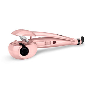 Ondulator de păr BaByliss Curl Secret 2664PRE, Automat, Selector de temperatură: 185°C și 205°C, Element ceramic profesional, Roz