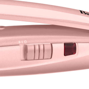 Ondulator de păr BaByliss Curl Secret 2664PRE, Automat, Selector de temperatură: 185°C și 205°C, Element ceramic profesional, Roz