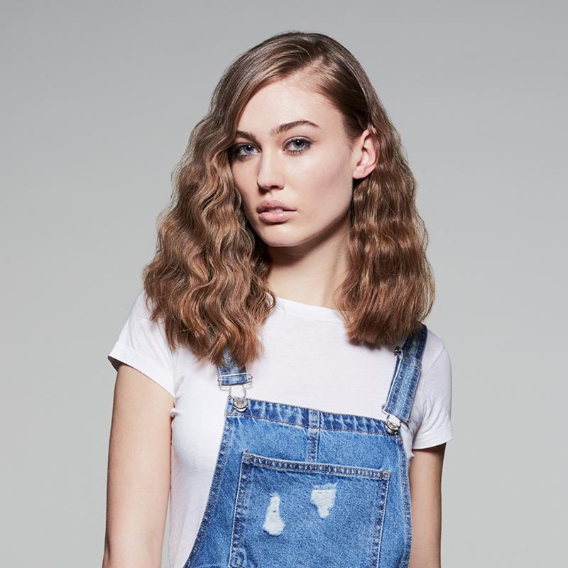 Ondulator ceramic BaByliss W2447E Deep Waver Touralin, Auriu/Negru