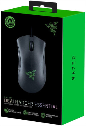 Mouse de gaming Razer DeathAdder Essential 2021, Negru