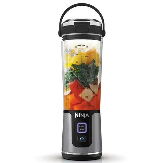 Blender Ninja Blast BC151EUBKEU, fără fir, 5 V, baterie litiu-ion, negru