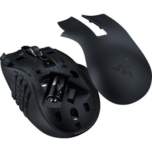 Mouse de gaming wireless Razer Naga V2 HyperSpeed, negru