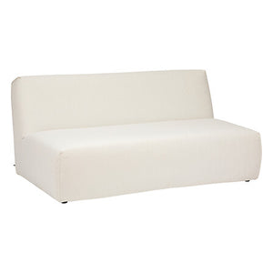 Canapea modulară cu două locuri Atmosphera Kiona, Boucle, 165x99x75 cm