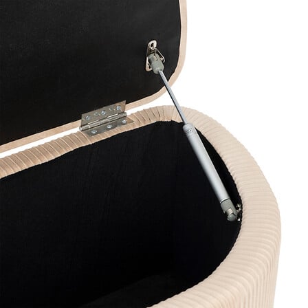 Bancă cu spațiu de depozitare Atmosphera Solaro, Catifea