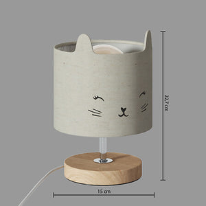 Lampă de noapte pentru copii Atmosphera Cat, 21 cm