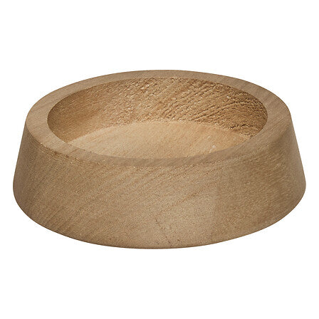 Sfeșnic atmosferă Wonj, lemn, Ø14x19 cm