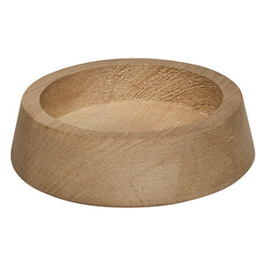 Sfeșnic atmosferă Wonj, lemn, Ø14x19 cm