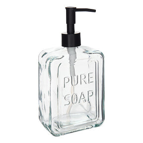 Дозатор за сапун 5five, Стъкло, 550 ml