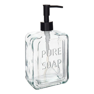 Дозатор за сапун 5five, Стъкло, 550 ml