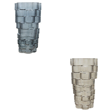 Vază Atmosphera Sky, Sticlă, Asortate, 30 cm