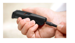 Aparat de tuns facial multifuncțional 6 în 1 Philips Multigroom MG3710/15, Fără fir, Lame auto-ascuțitoare, 4 piepteni, Negru 