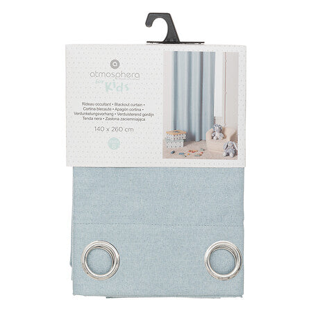 Perdea pentru copii Atmosphera, Albastră, 140x260 cm
