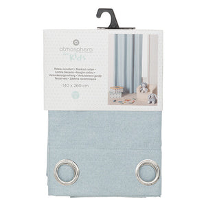 Perdea pentru copii Atmosphera, Albastră, 140x260 cm