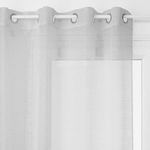 Louis sheer curtains 140 x 240 cm grey